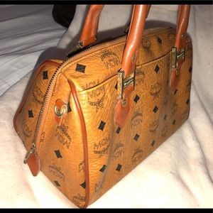 MCM Vintage Boston Speedy Heritage Bag